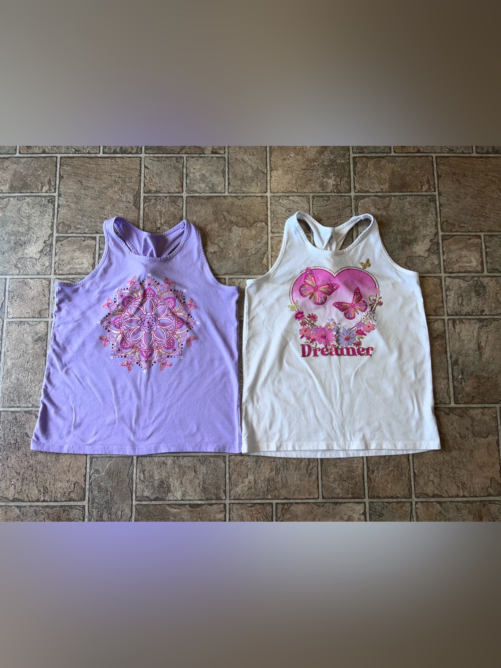 Girls XXL/16 Knot Back Tank Top Set